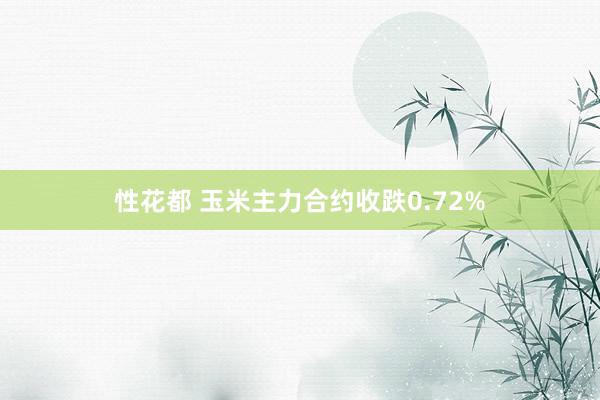性花都 玉米主力合约收跌0.72%