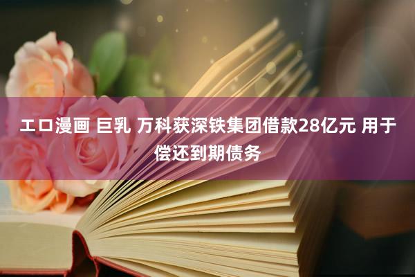 エロ漫画 巨乳 万科获深铁集团借款28亿元 用于偿还到期债务